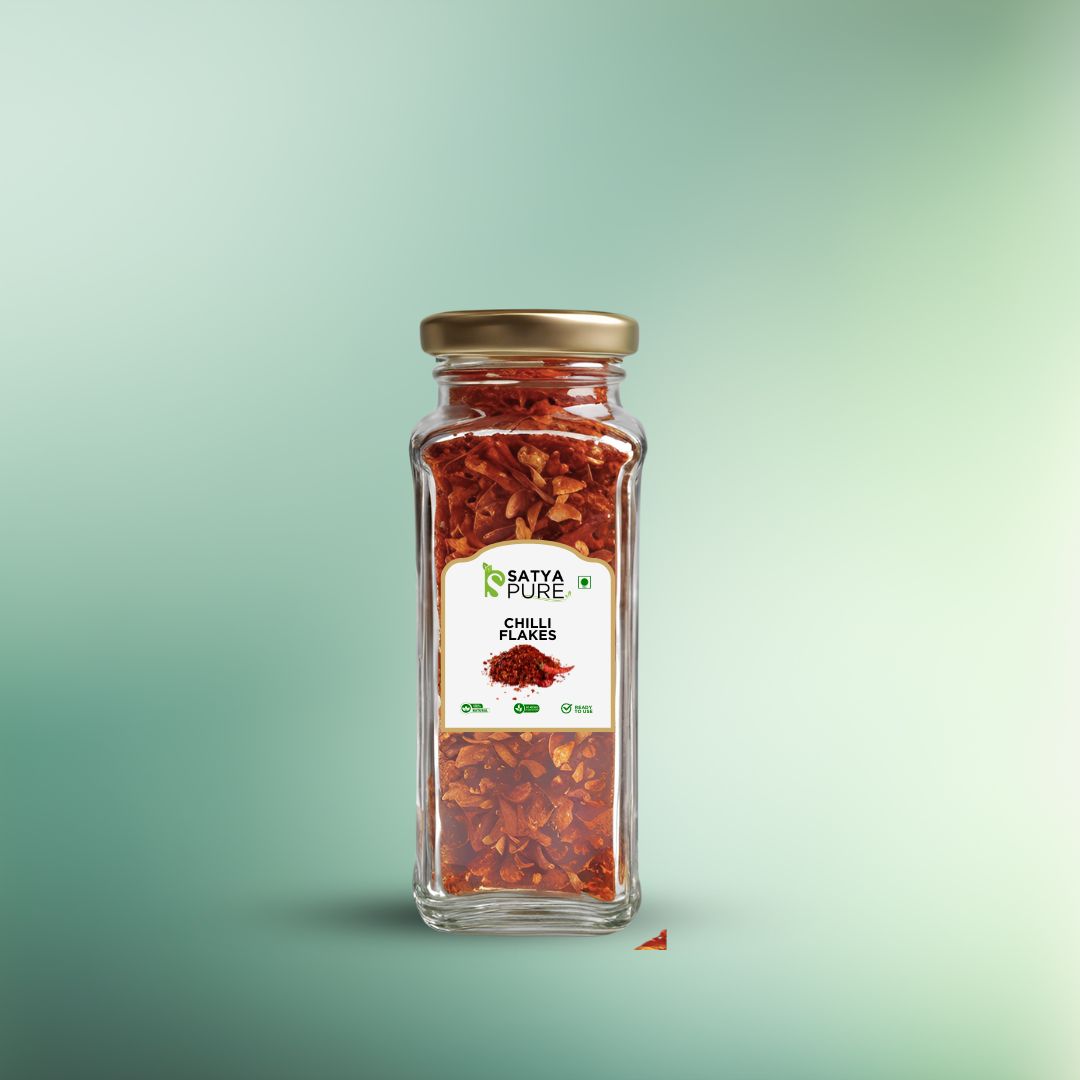 ORGANIC DEHYDRATED CHILLI FLAKES - 200 Gm