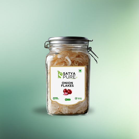 ORGANIC DEHYDRATED ONION FLAKES - 200 Gm